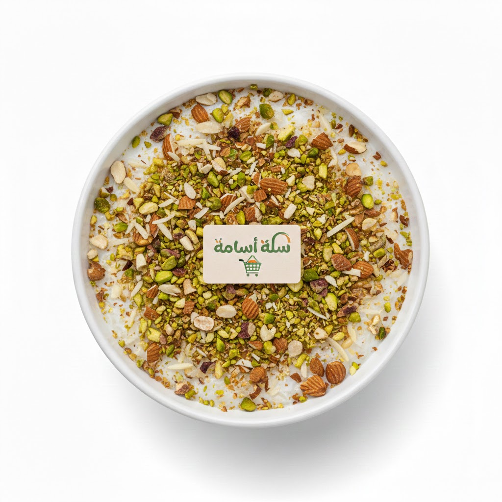 رز بلبن بالمكسرات