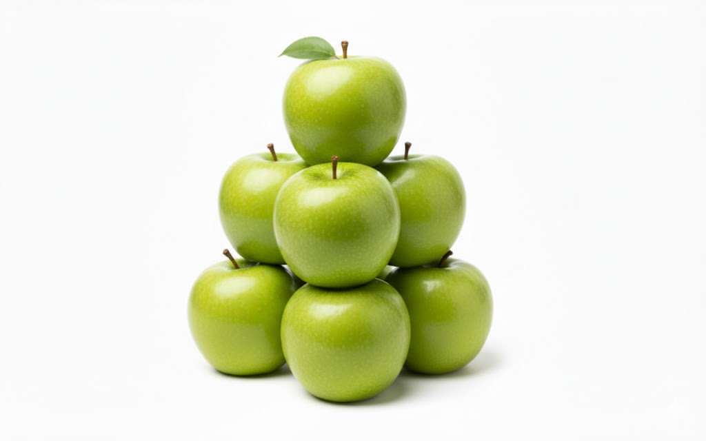 تفاح اخضر (نص كيلو)